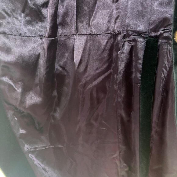 Anna Sui Vintage1990s Womens Waistcoat Size Small Black Velvet Victorian - Picture 8 of 11